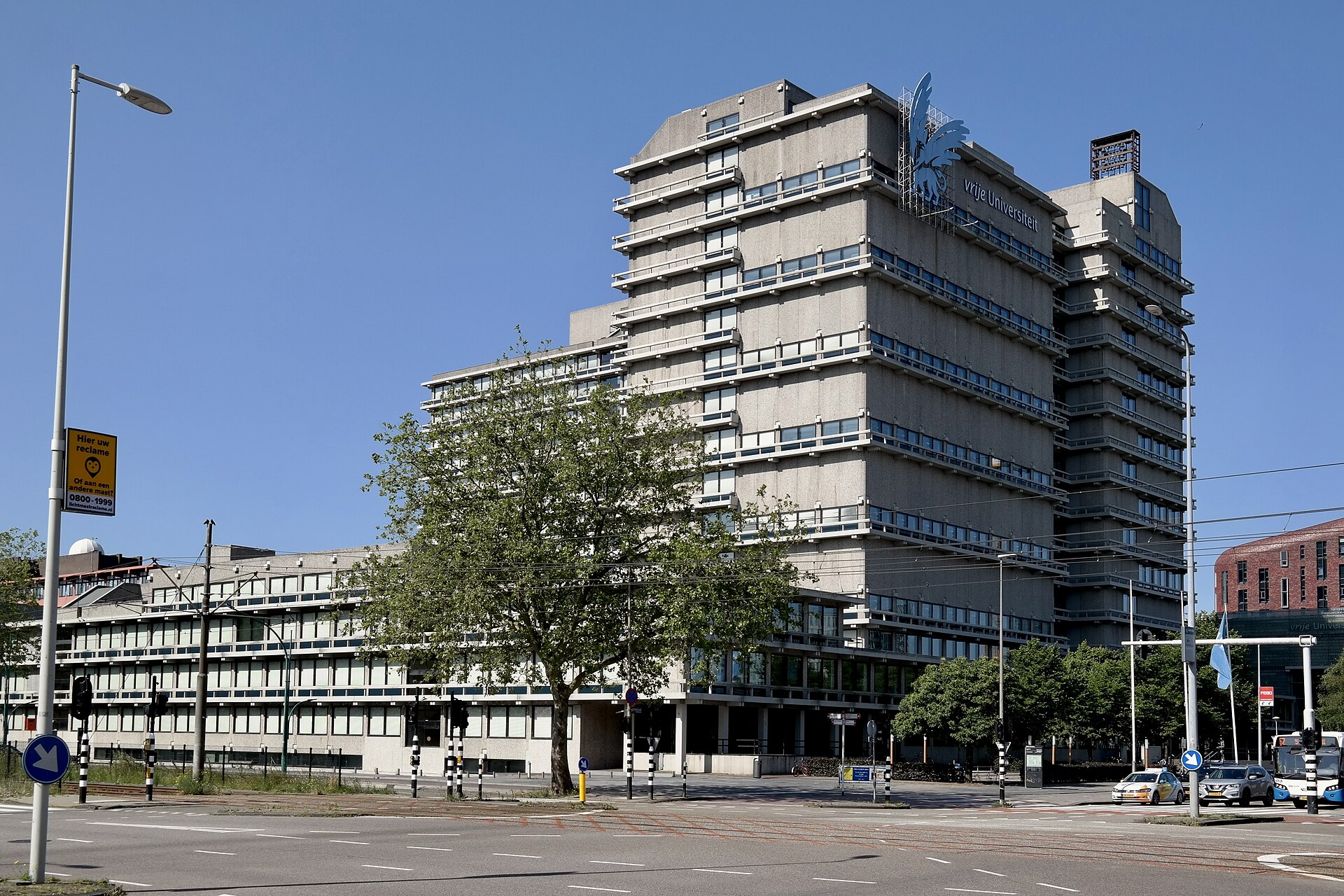 Vrije Universiteit Amsterdam main building